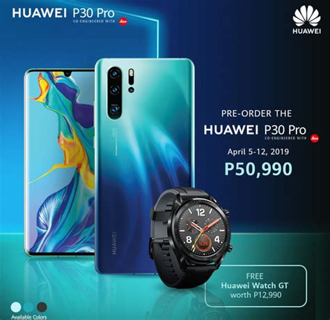 Huawei P30 Pro Price List in Philippines & Specs April, 2024.